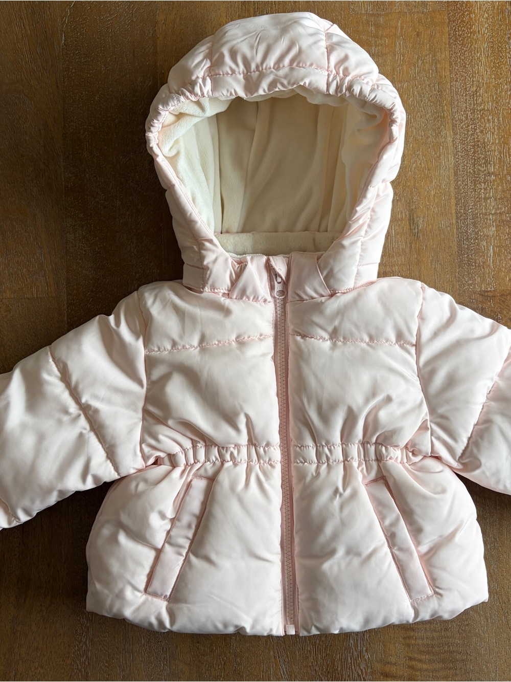 Amazon Essentials x Sofia Grainge Hooded Puffer Jacket